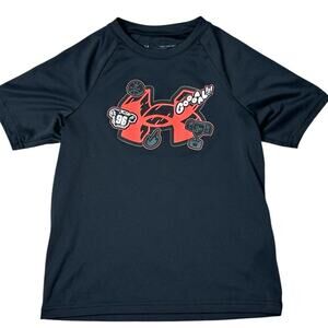 UNDER ARMOUR Boys Black Drifit Top Youth XS